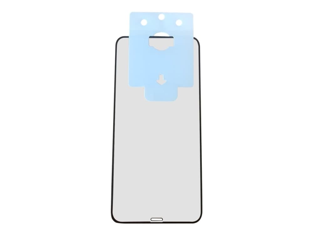 eSTUFF Titan Shield Full Cover With Easy Applicator - Skjermbeskyttelse for mobiltelefon - svart - for Apple iPhone XS Max