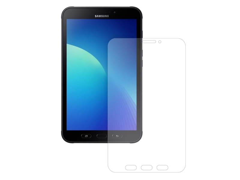 EIGER EGSP00385, Blank skjermbeskytter, Nettbrett, Samsung, Galaxy Tab Active 2, Riperesistent, Gjennomsiktig