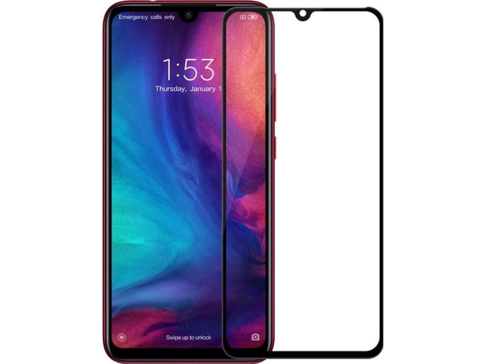 Nillkin Glass Nillkin XD CP + MAX Redmi Note 7 - Black universal