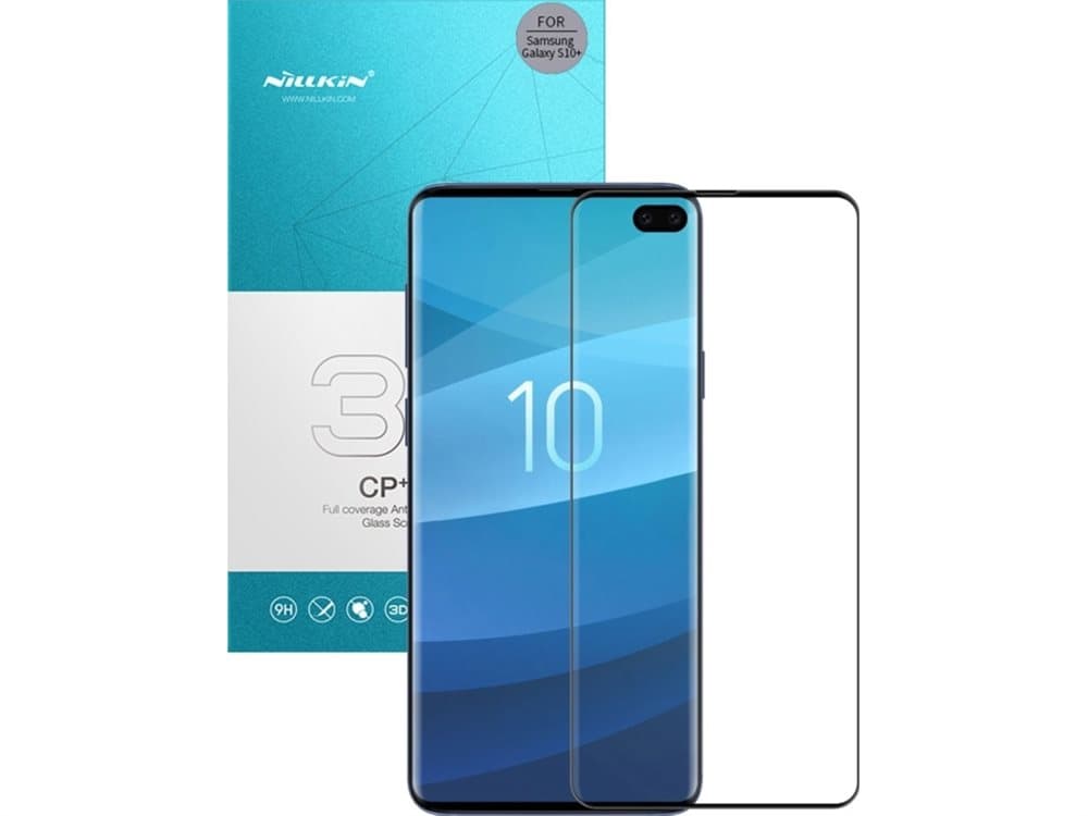 Nillkin Glass Nillkin 3D CP + MAX Galaxy S10 + - Black universal