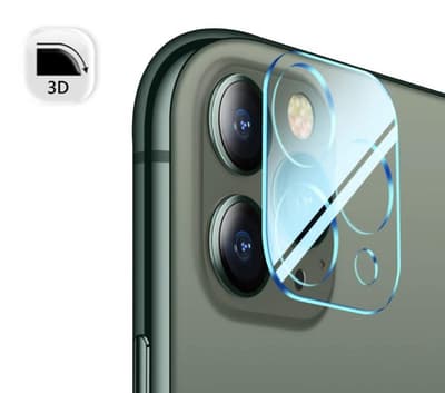 C4U® iPhone 11 Pro Max Kameralinsedæksel i hærdet glas