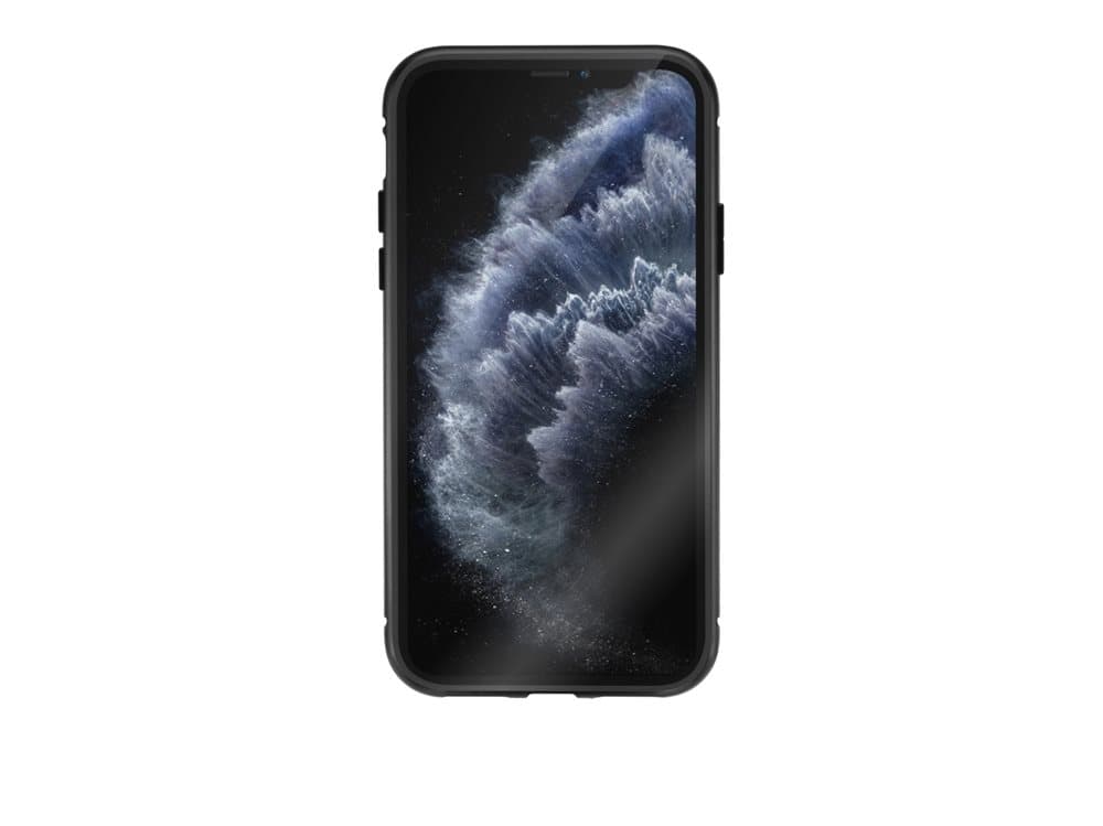 QDOS Optiguard Infinity Glass Privacy, Skin case, Apple, iPhone 11 Pro, Svart, Gjennomsiktig