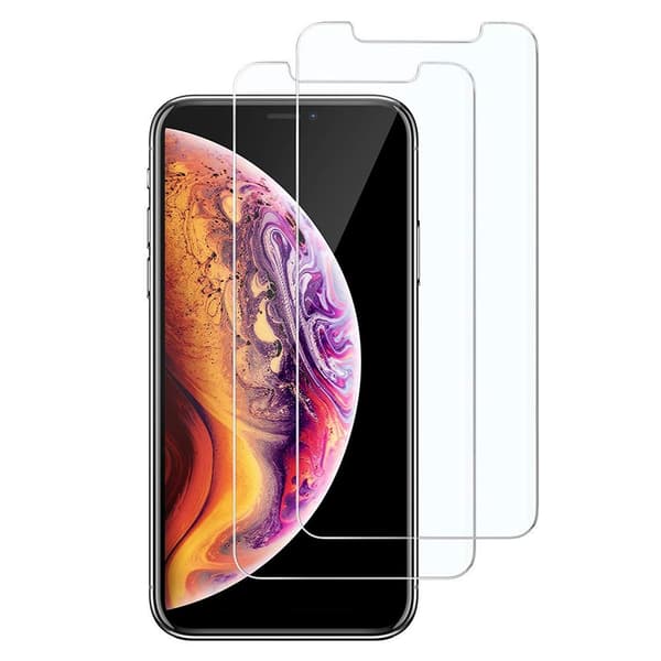 2-pack Härdat glas Skärmskydd iPhone X/XS