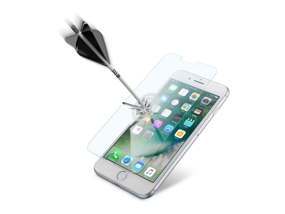 Cellularline 37785, Blank skjermbeskytter, Mobiltelefon/smarttelefon, Apple, iPhone 7 Plus, Riperesistent, Gjennomsiktig
