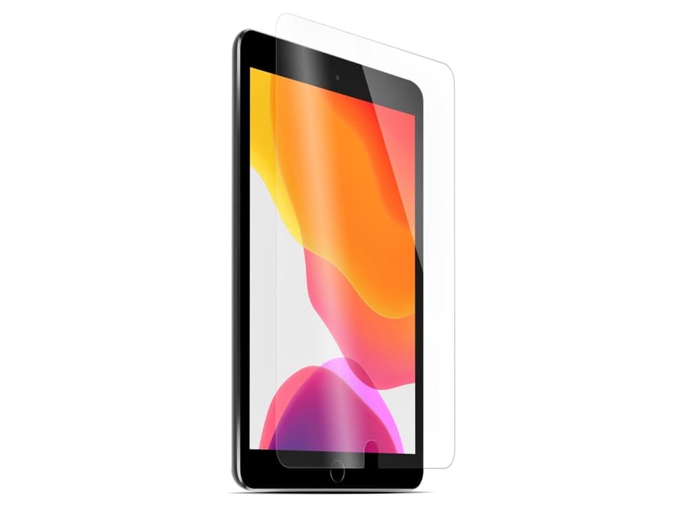 QDOS OptiGuard Glass Protect, Blank skjermbeskytter, Nettbrett, Apple, iPad 10.2”/Air 10.5’’ (2019)/Pro 10.5’’, Riperesistent, Gjennomsiktig