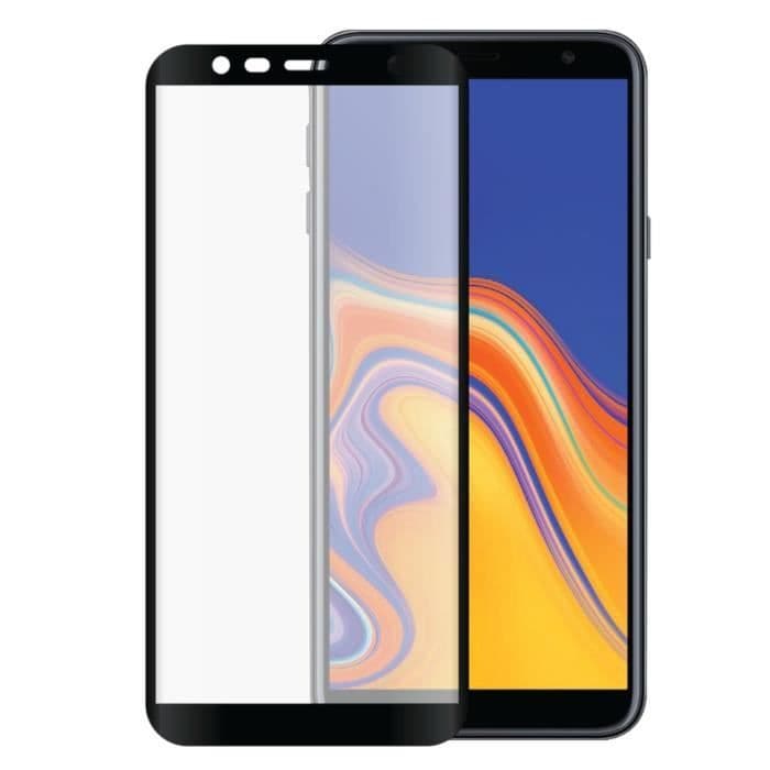 2,5D hærdet glas til Samsung Galaxy J4 + Sort
