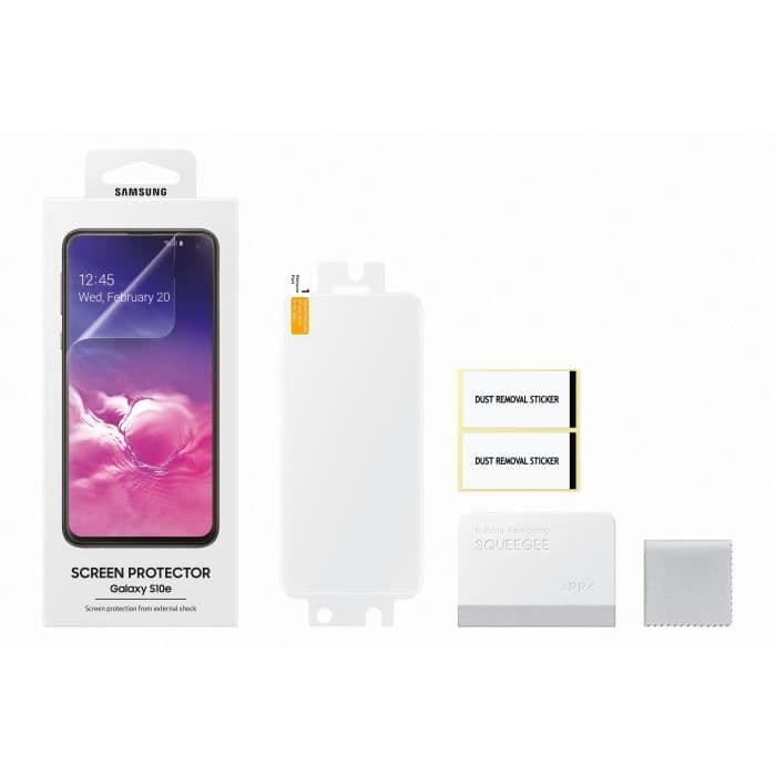 Samsung gennemsigtig beskyttelsesfilm til Galaxy S10e