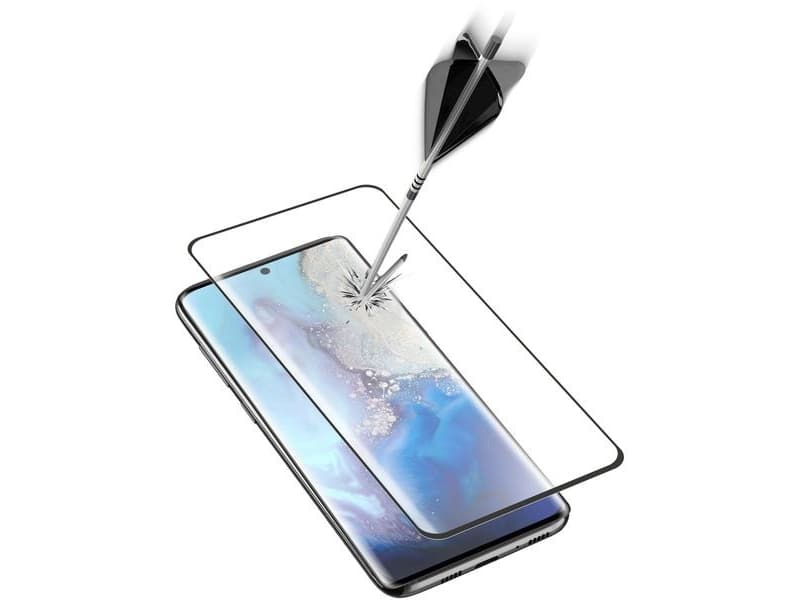 Cellularline TEMPGCUGALS11EK, Blank skjermbeskytter, Mobiltelefon/smarttelefon, Samsung, Galaxy S20, Knus sikker, Gjennomsiktig
