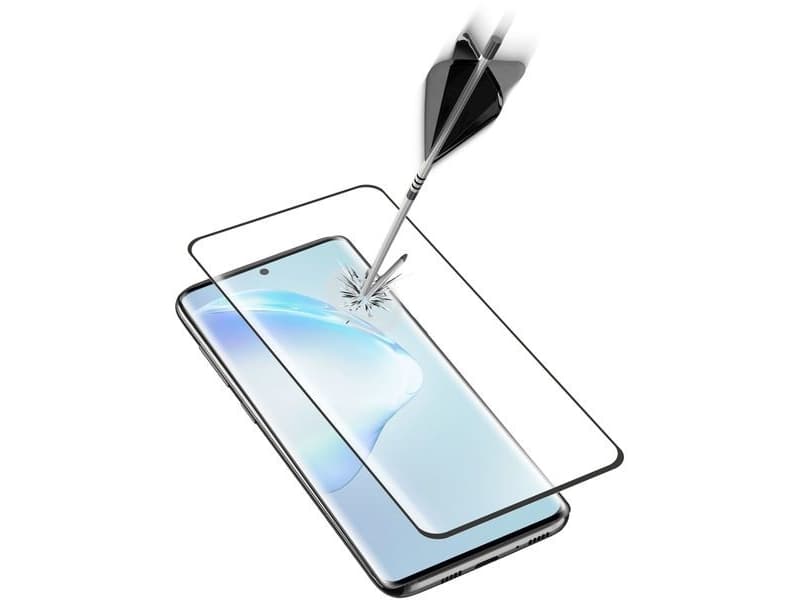 Cellularline TEMPGCUGALS11K, Blank skjermbeskytter, Mobiltelefon/smarttelefon, Samsung, Galaxy S20 Plus, Knus sikker, Gjennomsiktig
