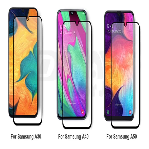 Samsung Galaxy A30 - Härdat Glas 9H - Super Kvalitet 3D Skärmskydd