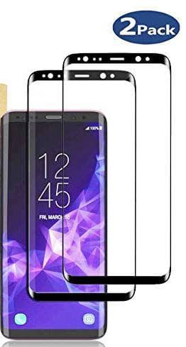 2 st härdat plexiglas glas för Samsung S8