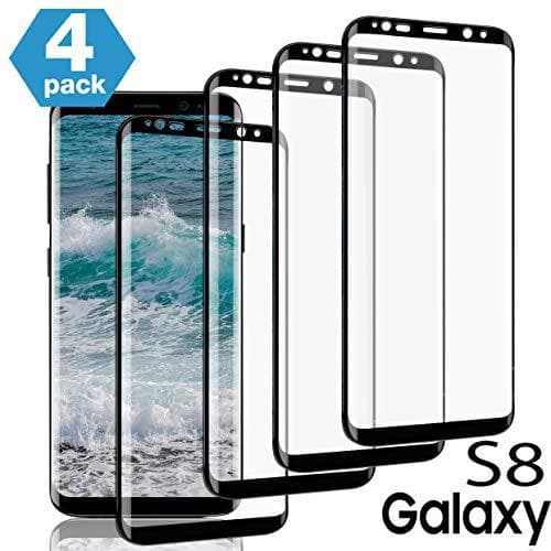 4 st  Heltäckande Härdadglas  glas till din samsung s8