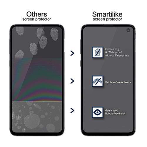 4 st härdat glas för Samsung S10 plus
