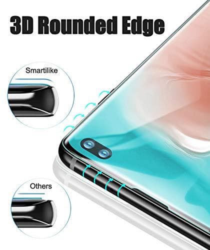 4 st härdat glas för Samsung S10 plus