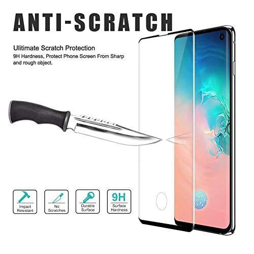 4 st härdat glas för Samsung S10 plus