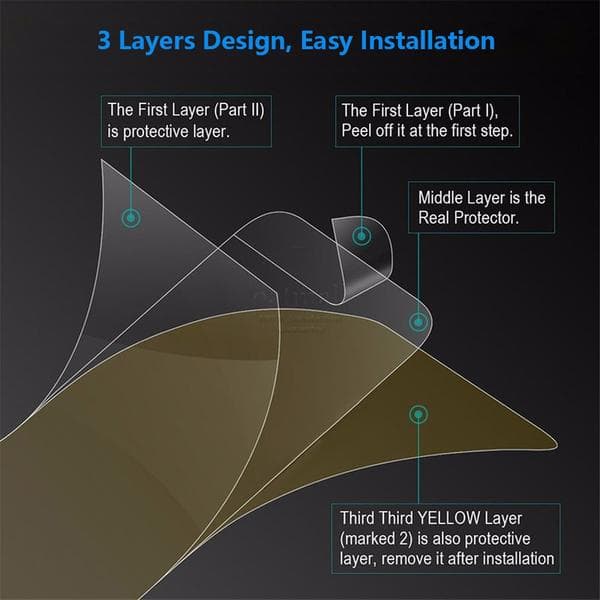 4 st nanofilm för Huawei p30