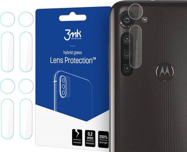 3MK HYBRID GLASS 3MK LENS PROTECTION MOTOROLA MOTO G8 POWER