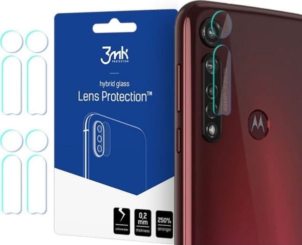 3MK 3MK Lens Protect Motorola Moto G8 Plus Camera lens protection 4 pcs