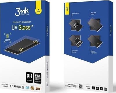 3MK 3MK UV Glass RS Sam G985 S20 Plus Glass without a UV Lamp