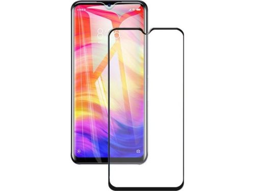 Bild av Alogy Glass Alogy Full Glue case friendly for Xiaomi Redmi Note 7/pro Black universal