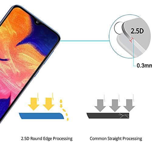 2 st härdad glas för Samsung A50