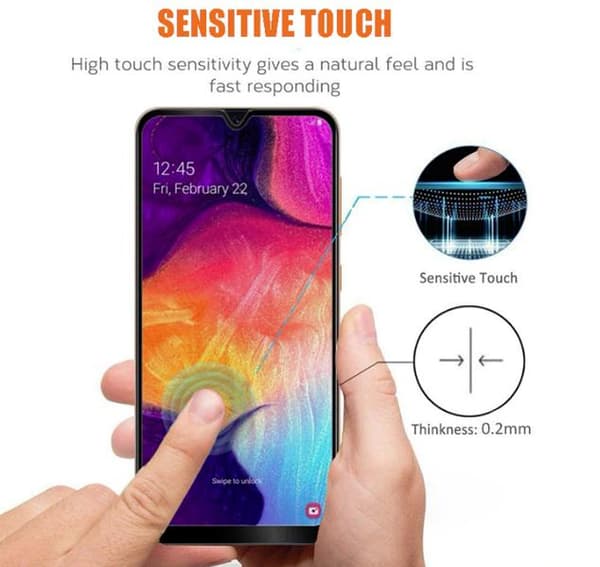 härdad glas för Samsung A10