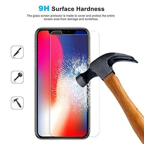 3 st Härdat glas för iphone 11 pro,Xs och X