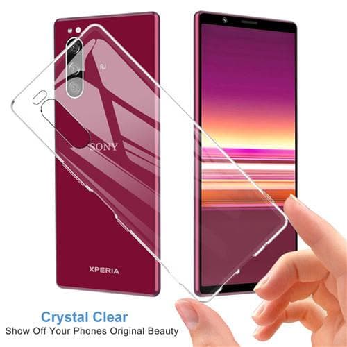 mjuk silkon fodral för Sony Xperia 5