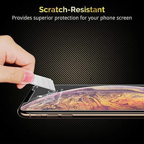 3 st Härdat glas för iphone Xs max