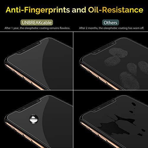 3 st Härdat glas för iphone Xs max