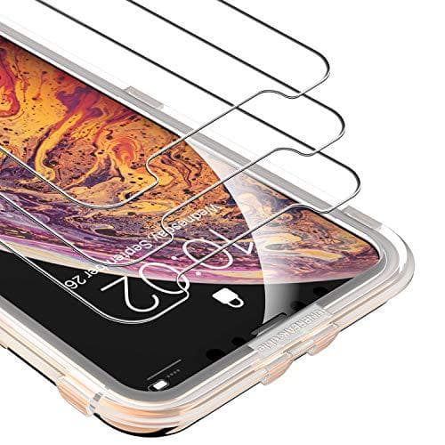 3 st Härdat glas för iphone Xs max
