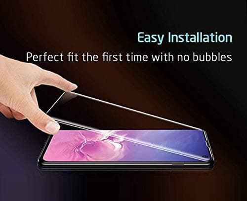 4 st Heltäckande Härdadglas glas till din samsung s10