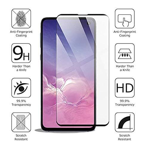 4 st Heltäckande Härdadglas glas till din samsung s10