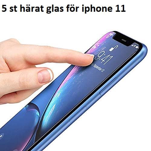 5 st häradat glas för iphone 11