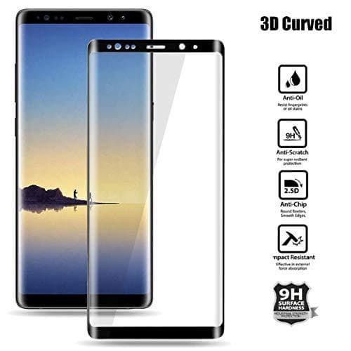 4 st Heltäckande Härdadglas  glas till din samsung note 8