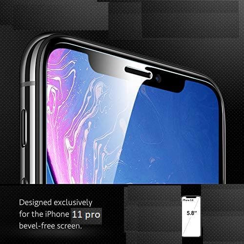 2 st iphone 11 pro härdat glas