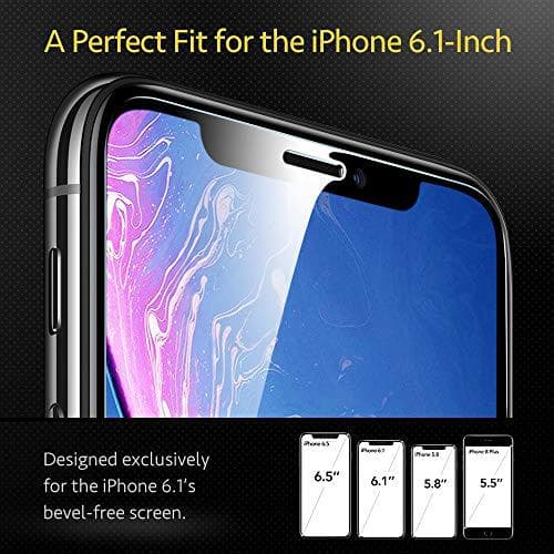 2 st härdad glas för iphone 11