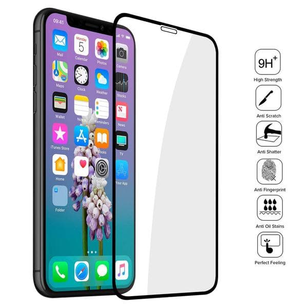 Heltäckande skärmskydd för iphone X/Xs