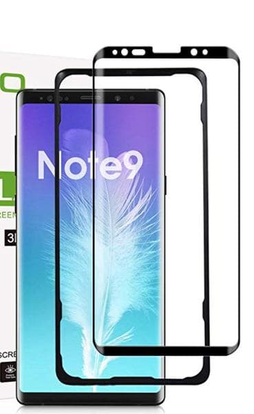 2 st heltäckande skärmskydd  för Samsung Galaxy Note 9