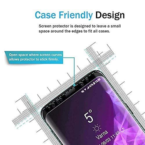 2 st skärmskydd för samsung S9 plus