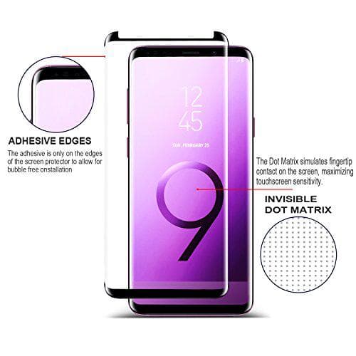 heltäckande skärmskydd  för Samsung Galaxy S9 plus