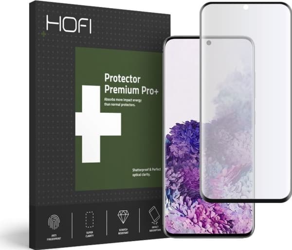 Hofi Glass HYBRID GLASS HOFI ULTRAFLEX GLASS GALAXY S20 + PLUS BLACK