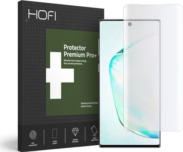 Hofi Glass TEMPERED GLASS HOFI UV GLASS GALAXY NOTE 10+ PLUS CLEAR