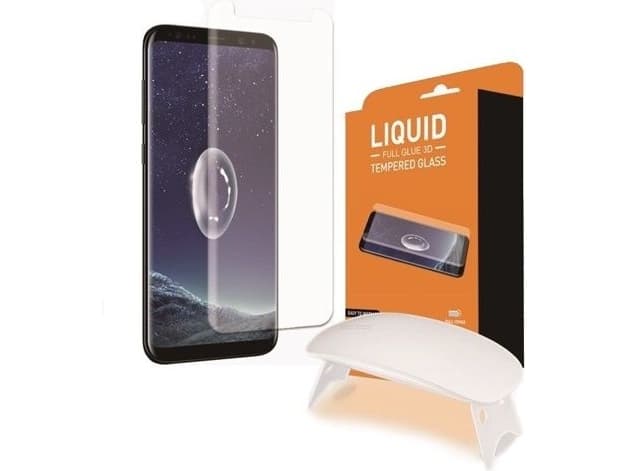 GSM City TEMPERED GLASS T-MAX UV GLASS GALAXY S9 + PLUS CLEAR