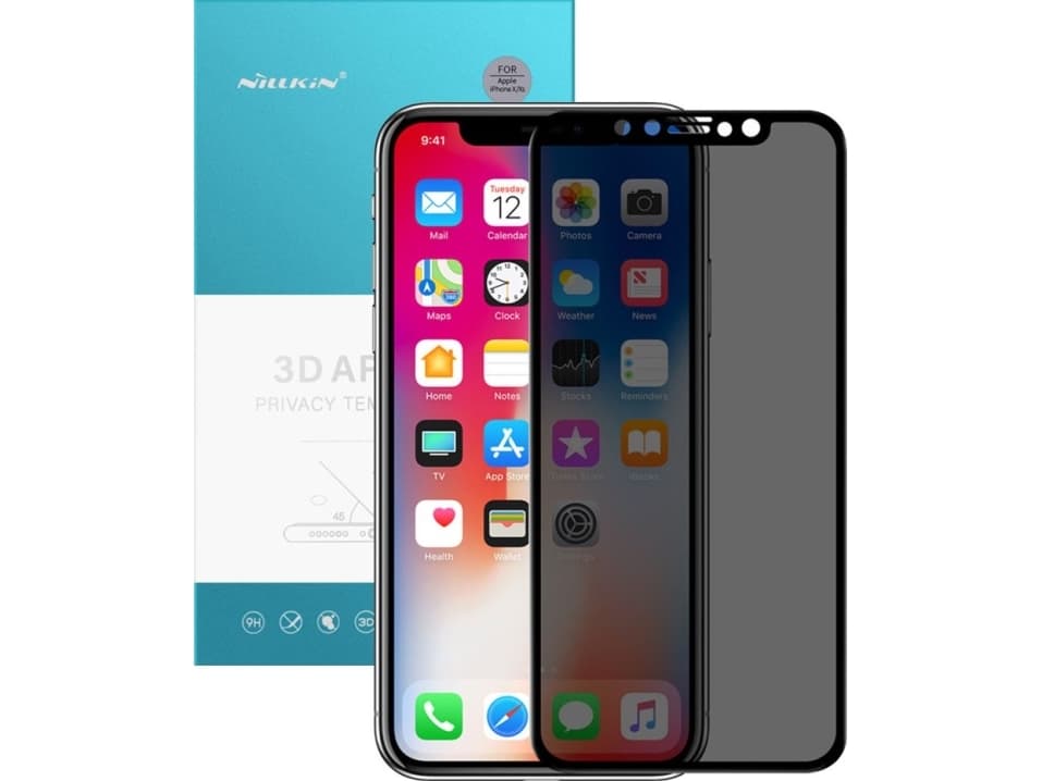 Nillkin Nillkin 3D AP + MAX Glass Apple iPhone X/XS - Black universal