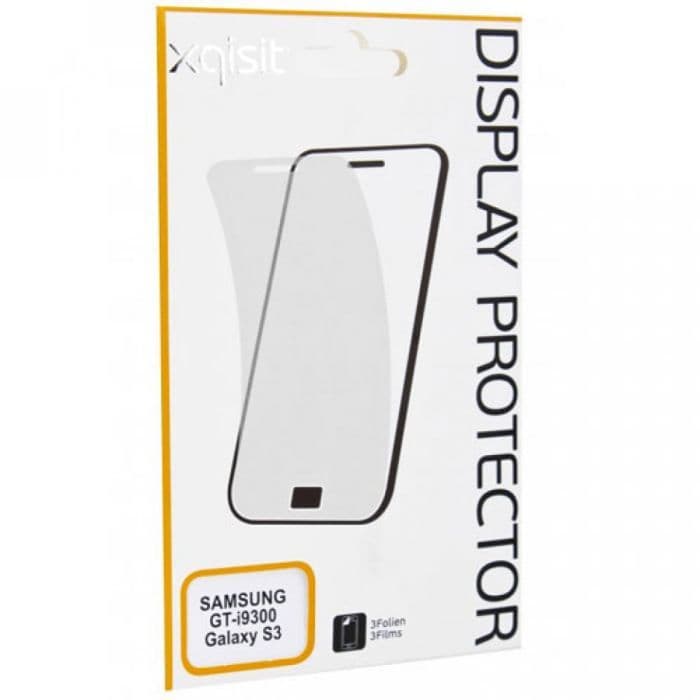 Xqisit Anti-Scratch skærmbeskytter til Galaxy S3 3 Pack