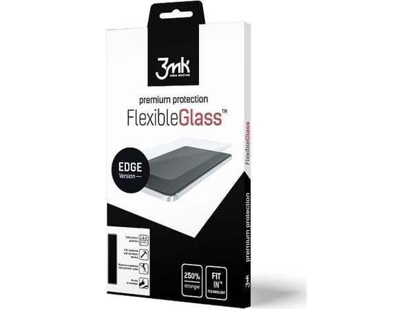 3MK FlexibleGlass skärmskydd för Samsung Galaxy Note 10, hybridglas, klar