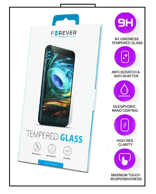 2-Pack Huawei P40 Lite - FOREVER  Härdat Glas Displayskydd