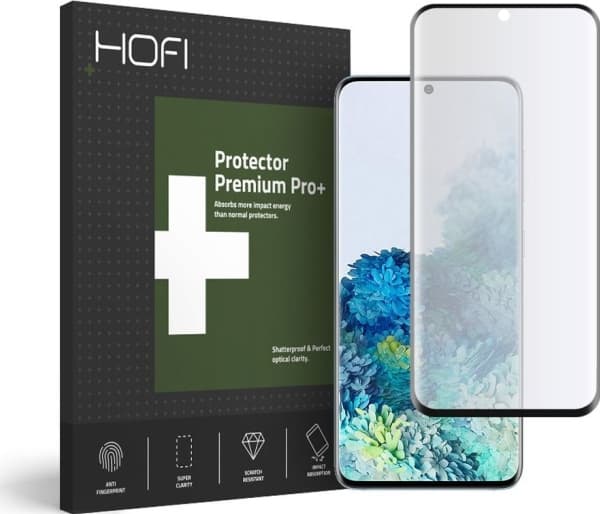 Hofi Glass HYBRID GLASS HOFI ULTRAFLEX GLASS GALAXY S20 BLACK