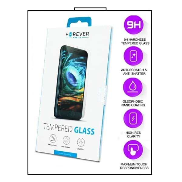 2-Pack Motorola Moto E6s / E6i - FOREVER HärdatGlas Displayskydd